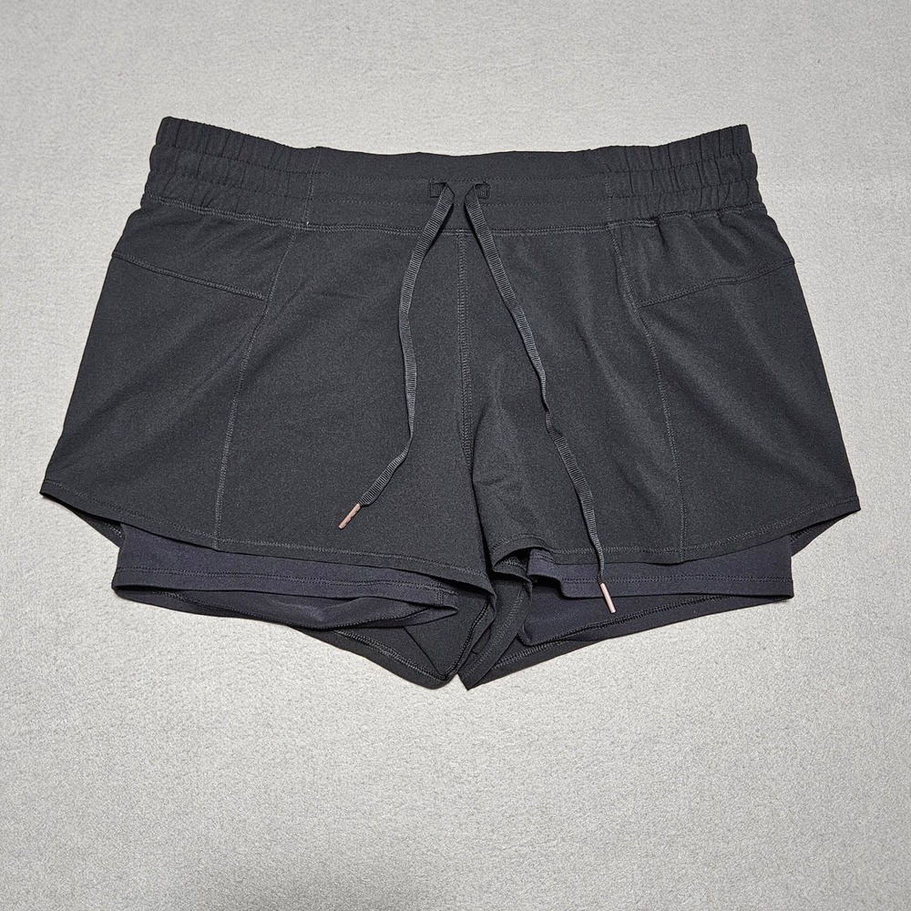 CALIA by Carrie Underwood Womens Sz Medium Black 2-in-1 Running Shorts WAX12036